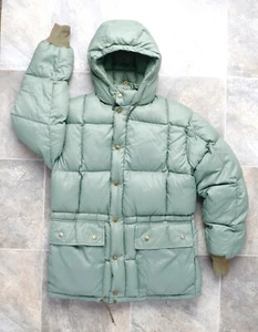 Vintage Eddie Bauer Goose Down Quilted Puffer Jacket Kora Koram Style Small - Picture 1 of 15