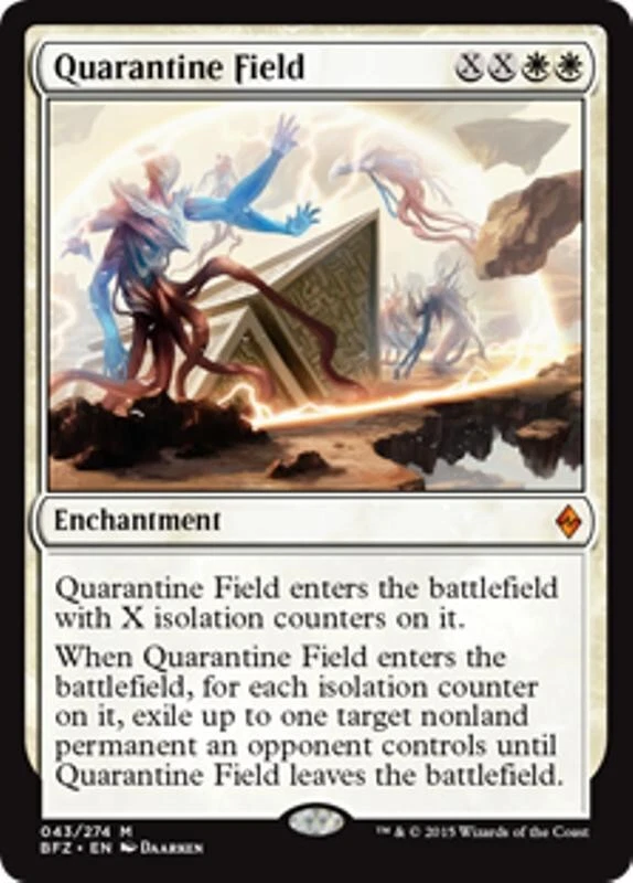 MTG - QUARANTINE FIELD - Battle for Zendikar (M) - Image 1 of 1