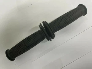 Honda closed end black sport street bike comfort Grips 7/8" 125MM NEW - Picture 1 of 4