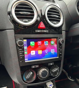 For Vauxhall Corsa 2006-2014 Android 13 Car Stereo GPS WiFi BT FM CarPlay +Cam - Picture 1 of 13