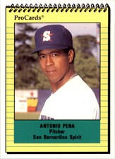 1991 San Bernardino Spirit ProCards #1986 Antonio Pena