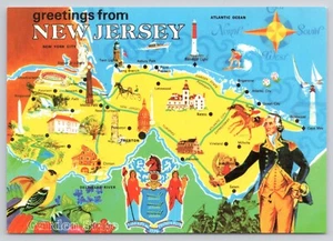 Grüße aus New Jersey Garden State Bildkarte Postkarte - Bild 1 von 2