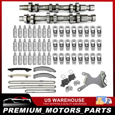 Camshaft Lifters Rocker Arms Timing Chain Kit for 2005-2012 Dodge Jeep Ram 3.7L Foto 1 de 4