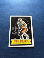 1984 Topps Football NFL Stars Collector's Edition John Riggins #2 HOF NM