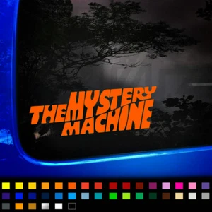 The Mystery Machine Funny Sticker Decal For Car Van Window Bumper Caravan JDM - Picture 1 of 2