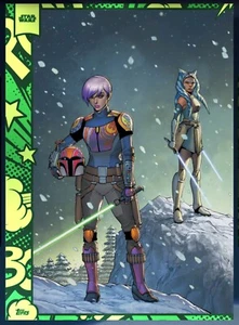 TOPPS STAR WARS CARD TRADER COMIC COVERS 2025 CELEBRATION EPIC ALLIANCES #4 WREN - Zdjęcie 1 z 1