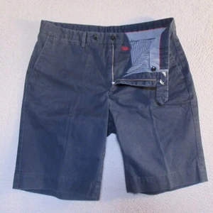 Hackett London Shorts 33 Mens Amalfi Flat Front Stretch Measures 33x10.5 - Picture 1 of 13