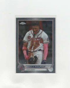 2022 Topps cromo (etiqueta superior izquierda) Ronald Acuña Jr. #165 - Imagen 1 de 2