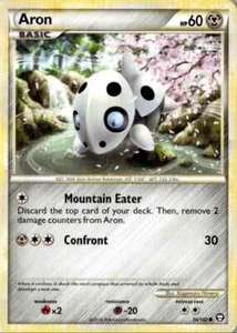 2010 HEARTGOLD & SOULSILVER TRUMPHANT ARON 56/102 - Picture 1 of 2