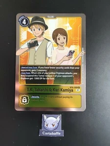Digimon Card Game T.K.Takaishi & Kari Kamiya BT6-089 RARE Double Diamond - Bild 1 von 1