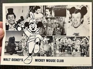 1962 Walt Disney's Mickey Mouse Club postcard - Picture 1 of 2