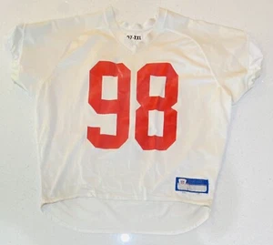 Atlanta Falcons Übungstrikot GETRAGEN VON EINEM SPIELER Anderson #98 weiß - Bild 1 von 4