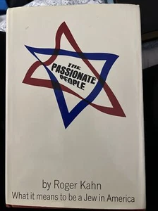 THE PASSIONATE PEOPLE by ROGER KAHN (Vintage HB DJ, First Edition, 1968) EUC - Bild 1 von 6