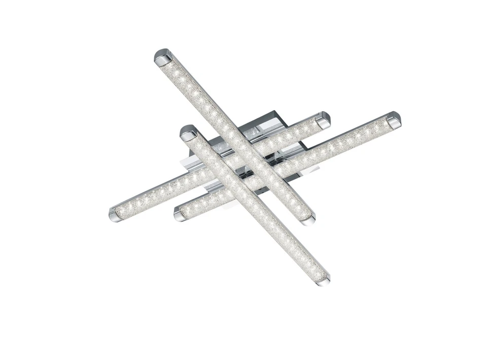 Современный кристалл эффект хром светодиодный потолочный светильник 18 Вт TR204 - Изображение 1 из 1