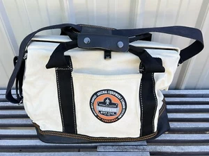 Ergodyne Arsenal Work Gear Tool "Tenacious" Bag Canvas Tote Mason Bag Plumber - Picture 1 of 11