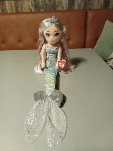 Ty Sprites Paillettes Sirène Athena 46cm - Picture 1 of 1