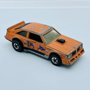 Vintage 1978 Hot Wheels Orange Olds Cutlass Flat Out 442 Blackwall Hong Kong - Picture 1 of 5