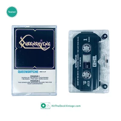 Queensryche – Self-Titled Cassette Tape (1982) Mini 4 LP XDR US 1st TESTED - Image 1 of 2