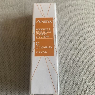 Avon Anew Radiance & Dark Circle Correct Eye Cream BN - Boxed & Sealed  - 15ml - Image 1 of 3