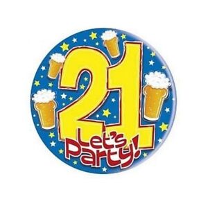 Badge LET'S PARTY (SG27122)