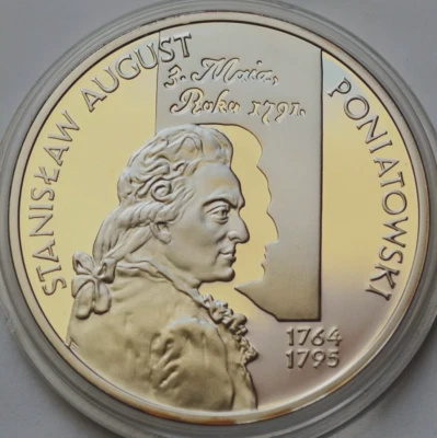 10 Zlotych, 2008 Poland, King Stanisław August Poniatowski (1764-1795) - Image 1 of 2