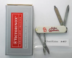 Victorinox Classic SD Swiss Army knife- St Louis Cardinals new boxed NIB #A417 - Picture 1 of 5