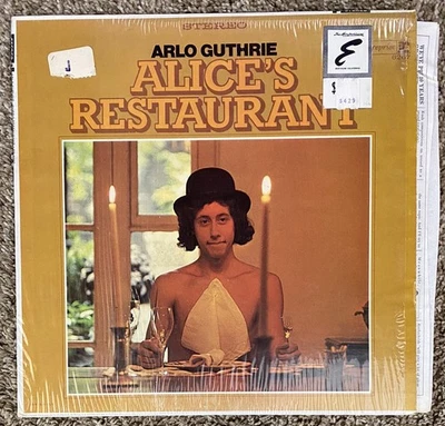 Arlo Guthrie - Alice's Restaurant - Reprise RS-6267 LP Vinyl Record - NM - Imagem 1 de 4