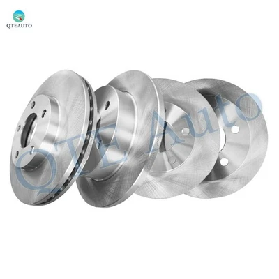 4 rotores de freio dianteiros 275,95-traseiros 266,95 para 1994-2004 Ford Mustang 5 parafusos prisioneiros roda - Imagem 1 de 4