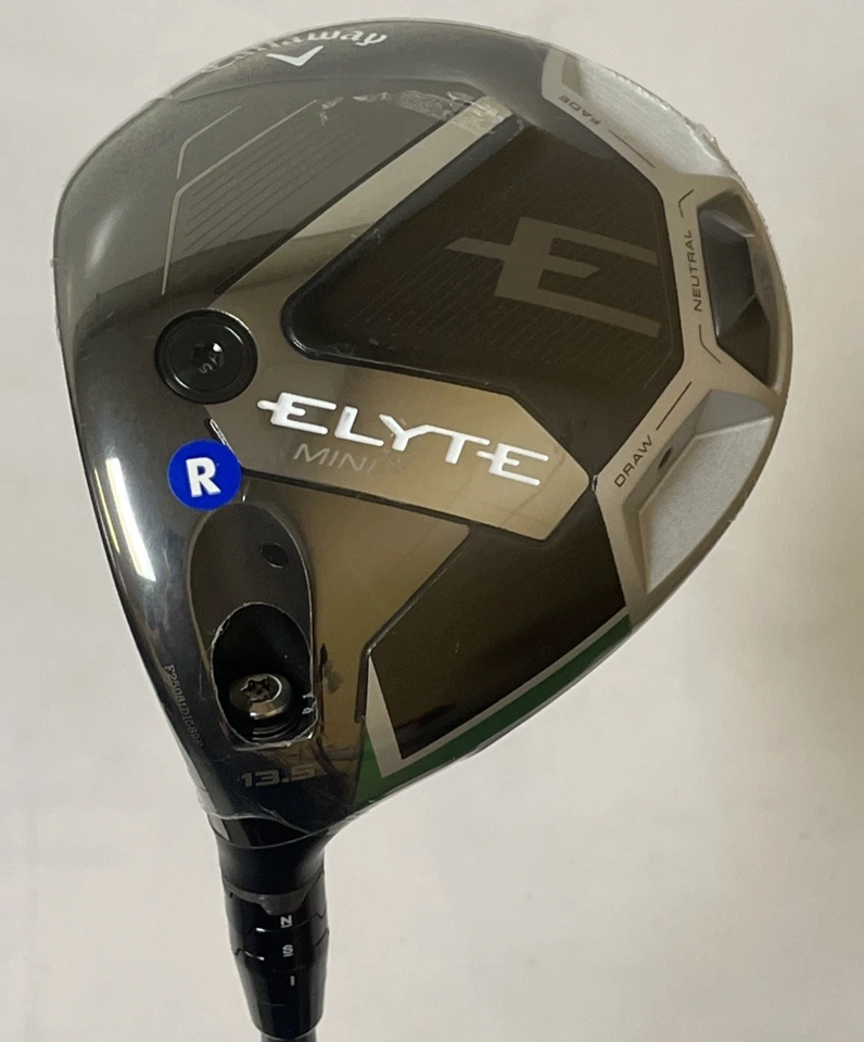 Callaway Eltye Mini DR 13.5 LH Denali Charcoal 50g R-Flex HC Included 43.25" NEW - Image 1 of 4