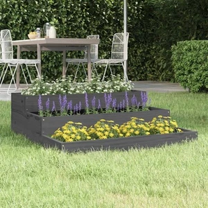 Jardinera Soporte Maceta para Plantas Flores Macetero Jardín Madera vidaXL - Imagen 1 de 34