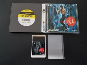 NEC PC Engine Hucard - The Kung Fu - Importación Japón japonés VENDEDOR DE EE. UU. - Imagen 1 de 3