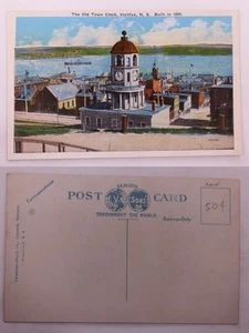 Halifax, NS, Old Town Clock Postcard, 1800s - Picture 1 of 1