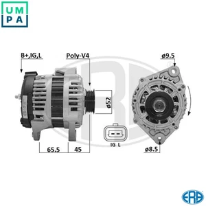 ALTERNATOR 209669A FOR CHEVROLET AVEO/KALOS/Hatchback SPARK LMT/B10D1 1.0L 4cyl - Picture 1 of 12