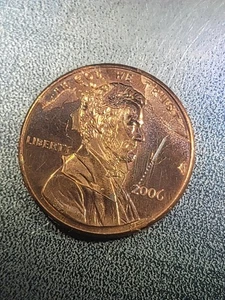 2006 One Cent Unknown Mint Error Both Sides - Picture 1 of 6