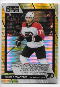 23/24 O-PEE-CHEE PLATINUM ROOKIES SEISMIC GOLD PARALLEL Elliot Desnoyers #9/50 - Picture 1 of 1