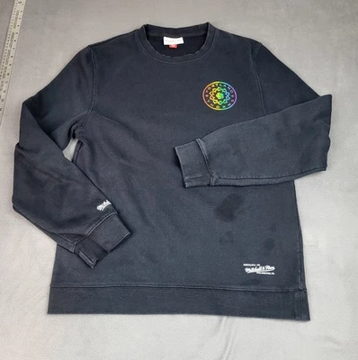 Sudadera de fútbol Portland Thorns para mujer M negra Mitchell Ness Pride Thrashed* Foto 1 de 4