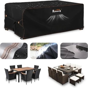 Patio Furniture Set Cover Waterproof, Outdoor Dining Coffee Table Chair Covers R - Picture 1 of 6