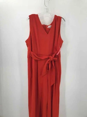 Mono sin mangas Calvin Klein naranja talla 16 pierna ancha usado Foto 1 de 3