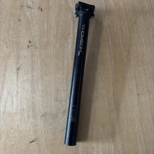 Thompson Elite SP-E109 31.6 mm X 367 mm Black Alloy Zero Setback Seatpost - Picture 1 of 24