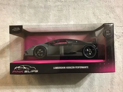 2023 Jada розовый скольжения LAMBORGHINI HURACAN PERFORMANCEANTE масштаб 1/24 литой - Изображение 1 из 4