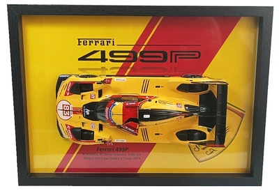 Ferrari 499P Kubica Shwartzmann Ye LM 2024  Diorama 1:24 - Bild 1 von 4