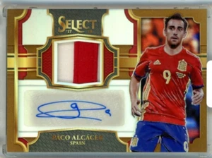 2017-18 Panini Select Paco Alcacer Jersey Autograph Copper Parallel【19/49】 Spain - Picture 1 of 2