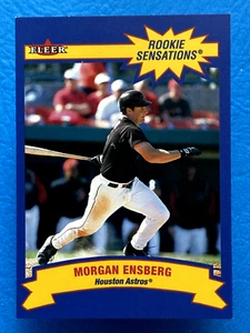 2002 Fleer Rookie Sensations /1500 Morgan Ensberg #14RS - Bild 1 von 2