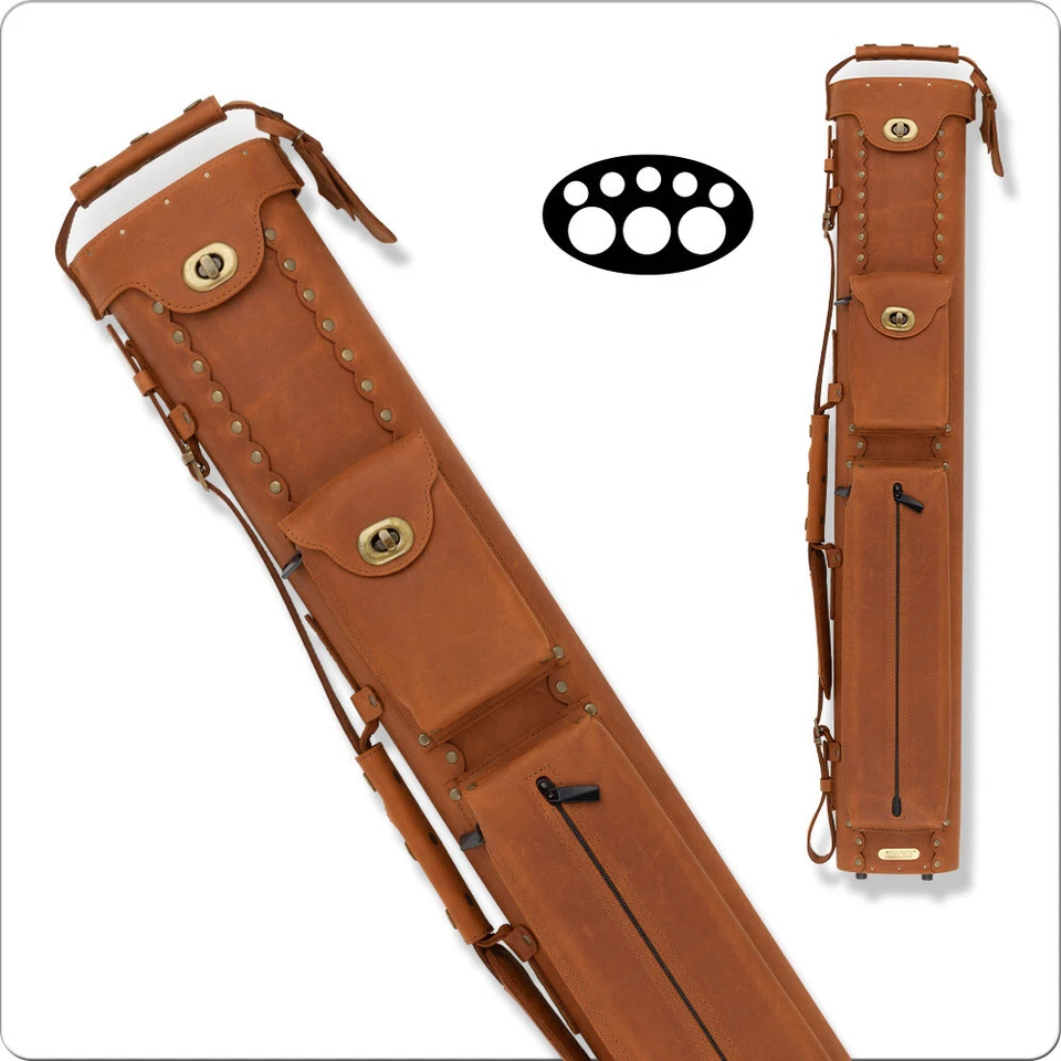 InStroke 3x5 Brown ISB35 Buffalo Pool Cue Case