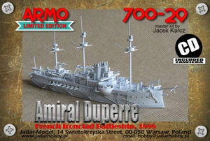 Armo 700-29 1/700 French Ironclad Amiral Duperre - Imagen 1 de 8
