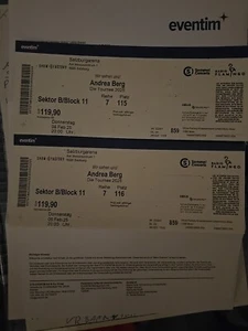 Konzertkarten für Andrea Berg - Bild 1 von 1