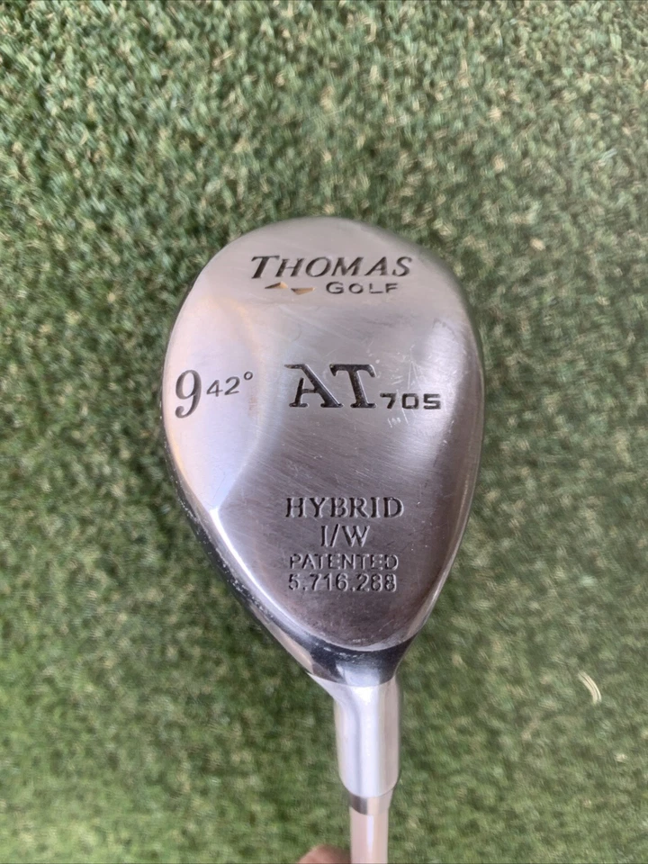 Thomas Golf AT705 42*Deg 9 híbrido 36” DERECHA ~ varilla flexible de grafito para damas Foto 1 de 4