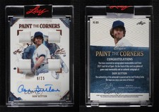 2021 Leaf Art of Sport Paint the Corners Bronze /25 Don Sutton #PC-DS1 Auto HOF