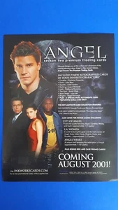 ANGEL SEASON 2 TRADING CARDS SELL SHEET from MANGLEY GIFTS - Picture 1 of 2