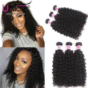 UNICE PERUANO RIZADO 3 PAQUETES EXTENSIONES DE CABELLO HUMANO CABELLO VIRGEN TEJIDO TRAMAS 9A - Imagen 1 de 16
